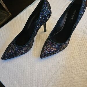 Nine West Glittery High Heels.